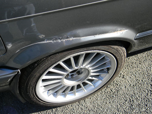 Rear Arch scrape